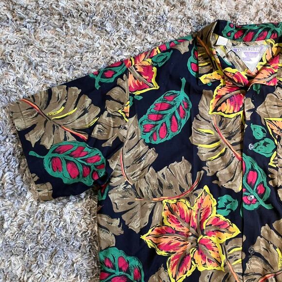 Vintage 90s Angel’s Flight Button Up Hawaiian Shirt - Picture 2 of 6